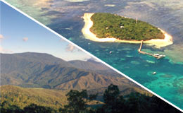 Great Barrier Reef Flight and Tablelands Bus Tour